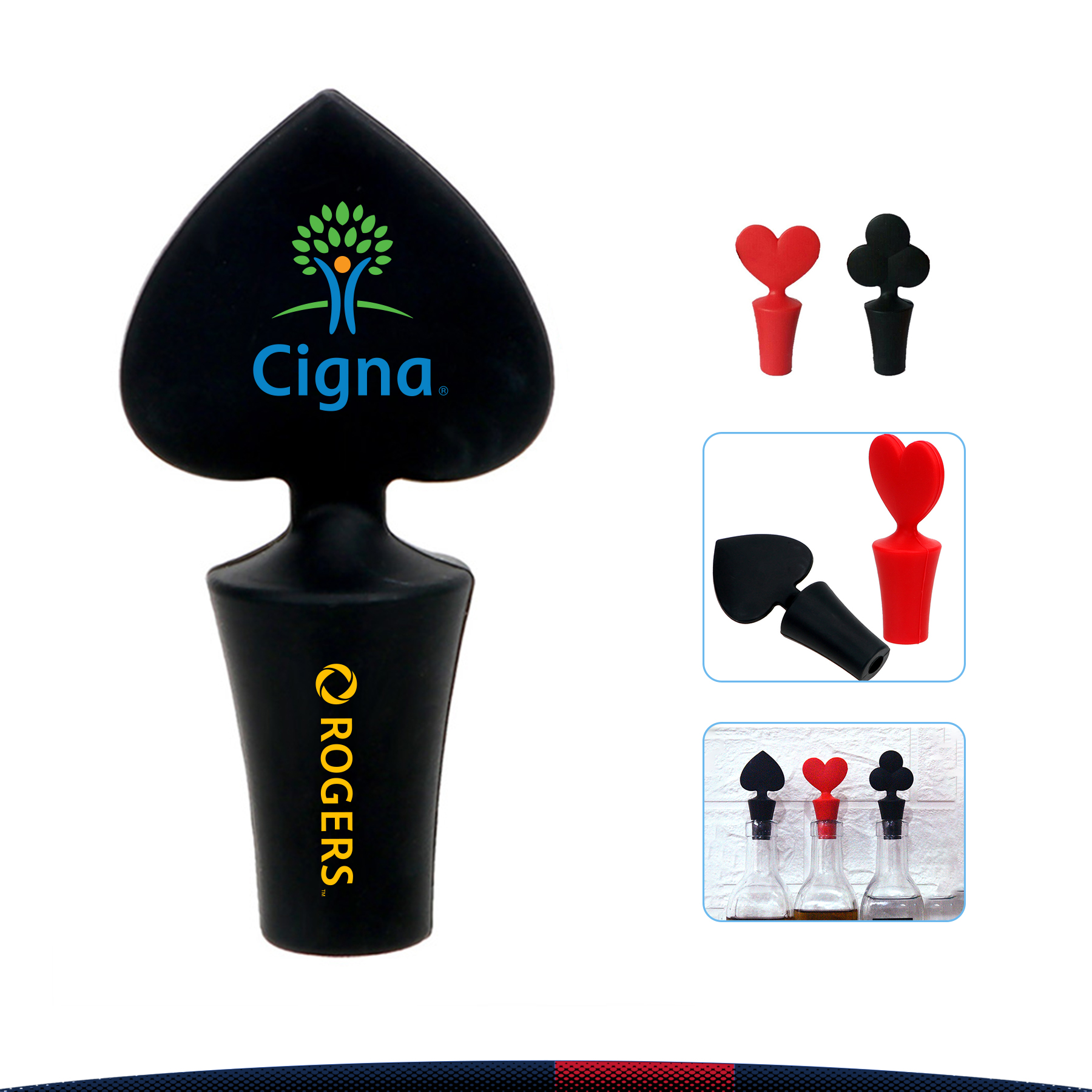 Poker Series of Bottle Stoppers 2