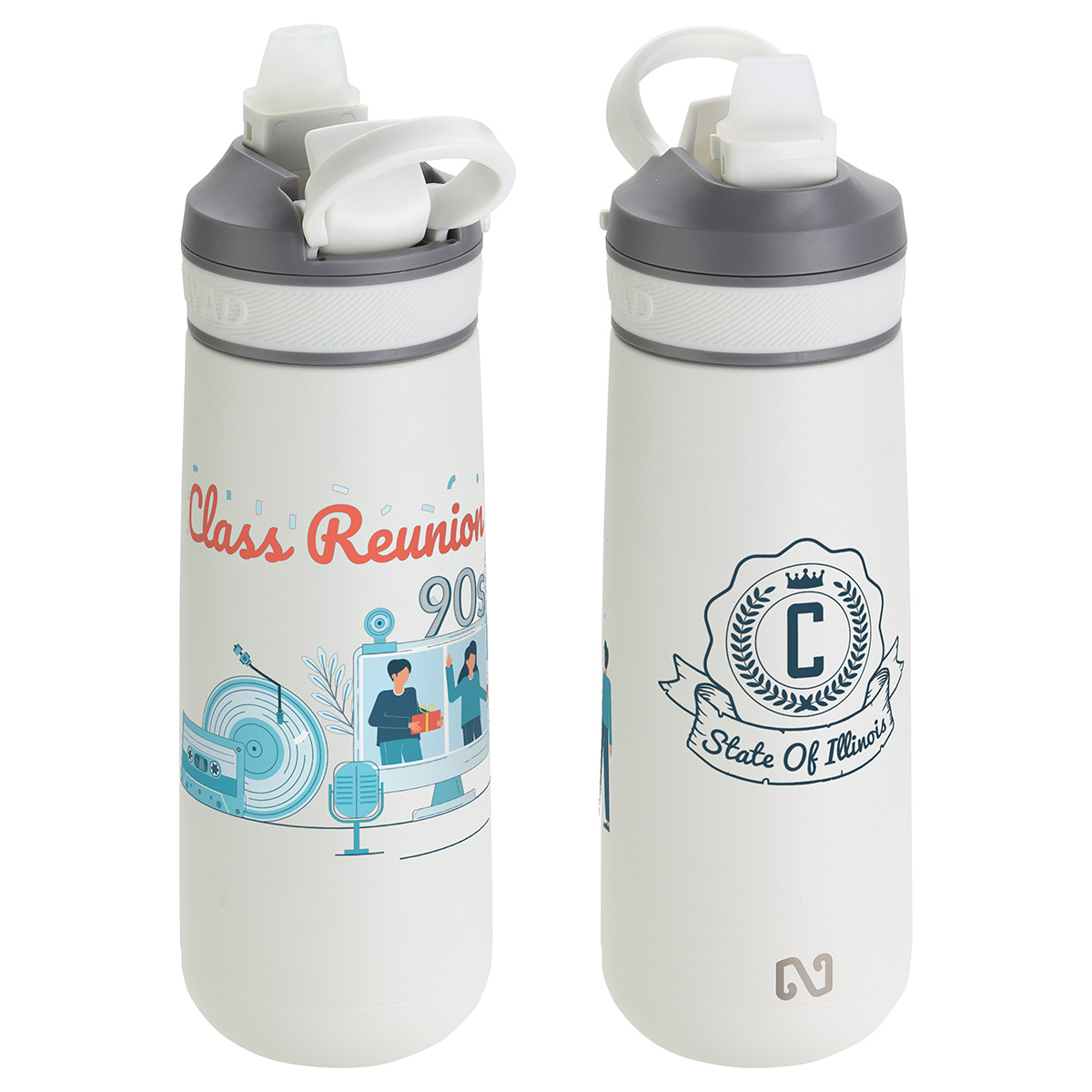 NAYAD® Vive 23 oz Stainless Double Wall Bottle 1