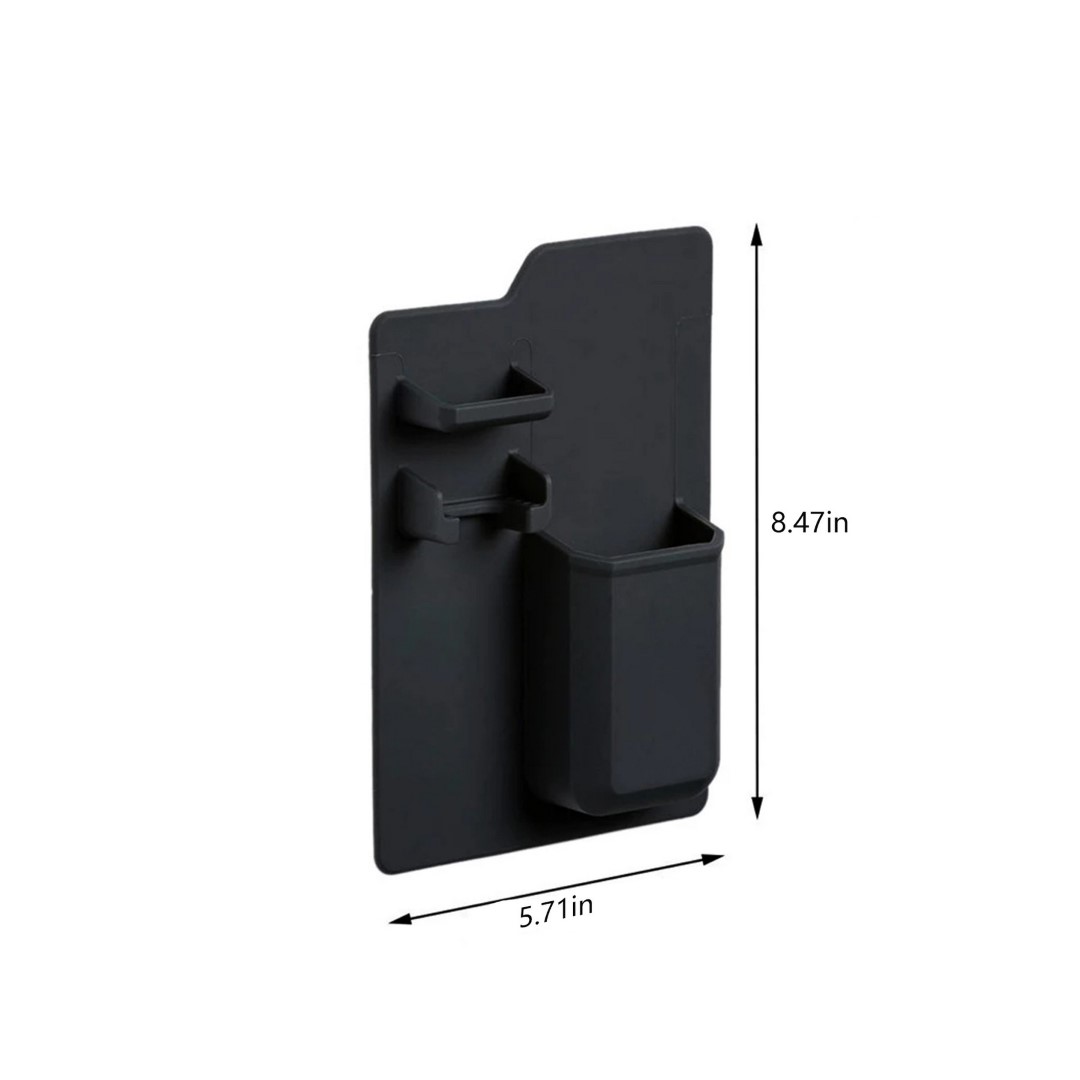Silicone Toiletry Organizer Toothbrush Holder Razor 3