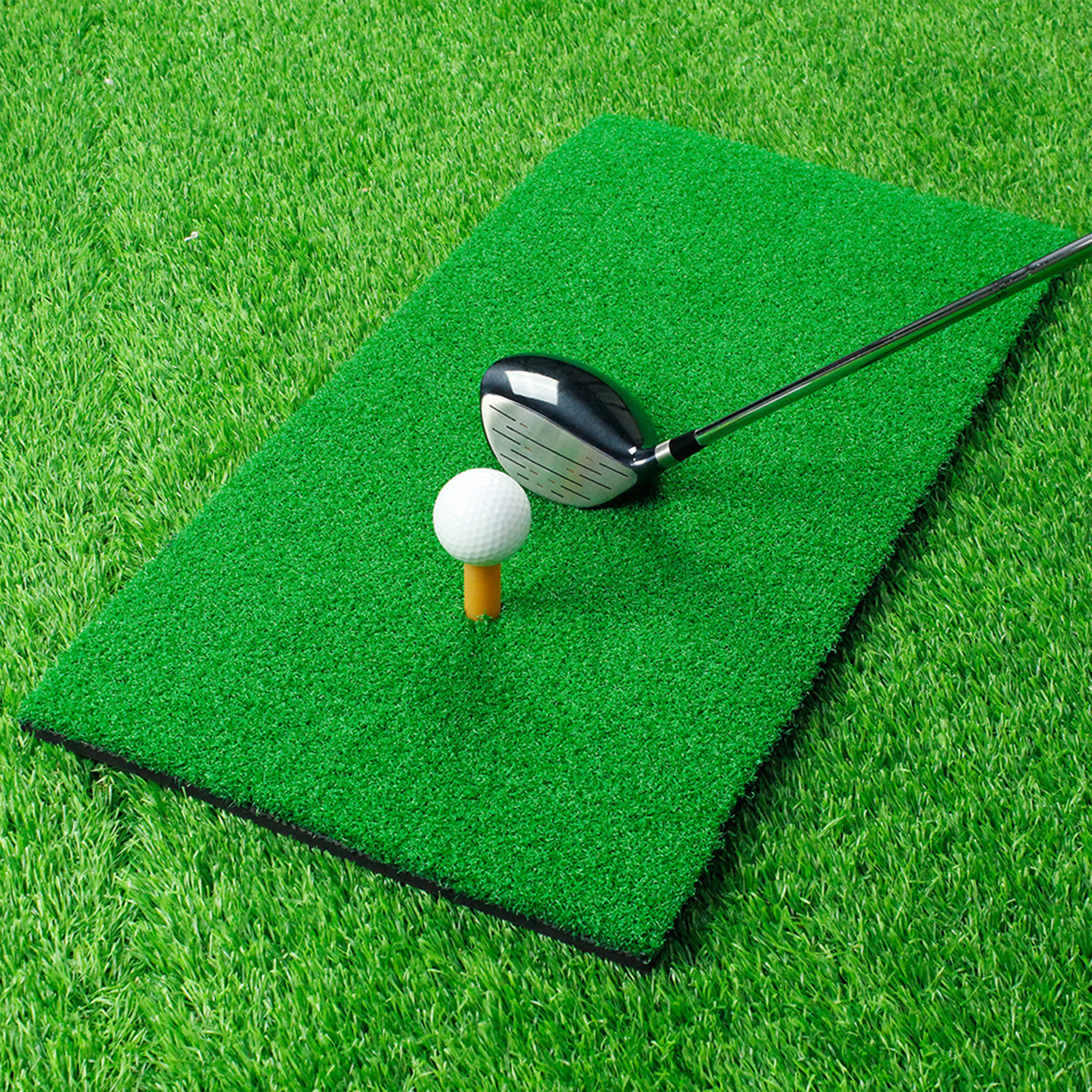 Rubber Indoor And Outdoor Anti Slip Golf Impact Pad 6