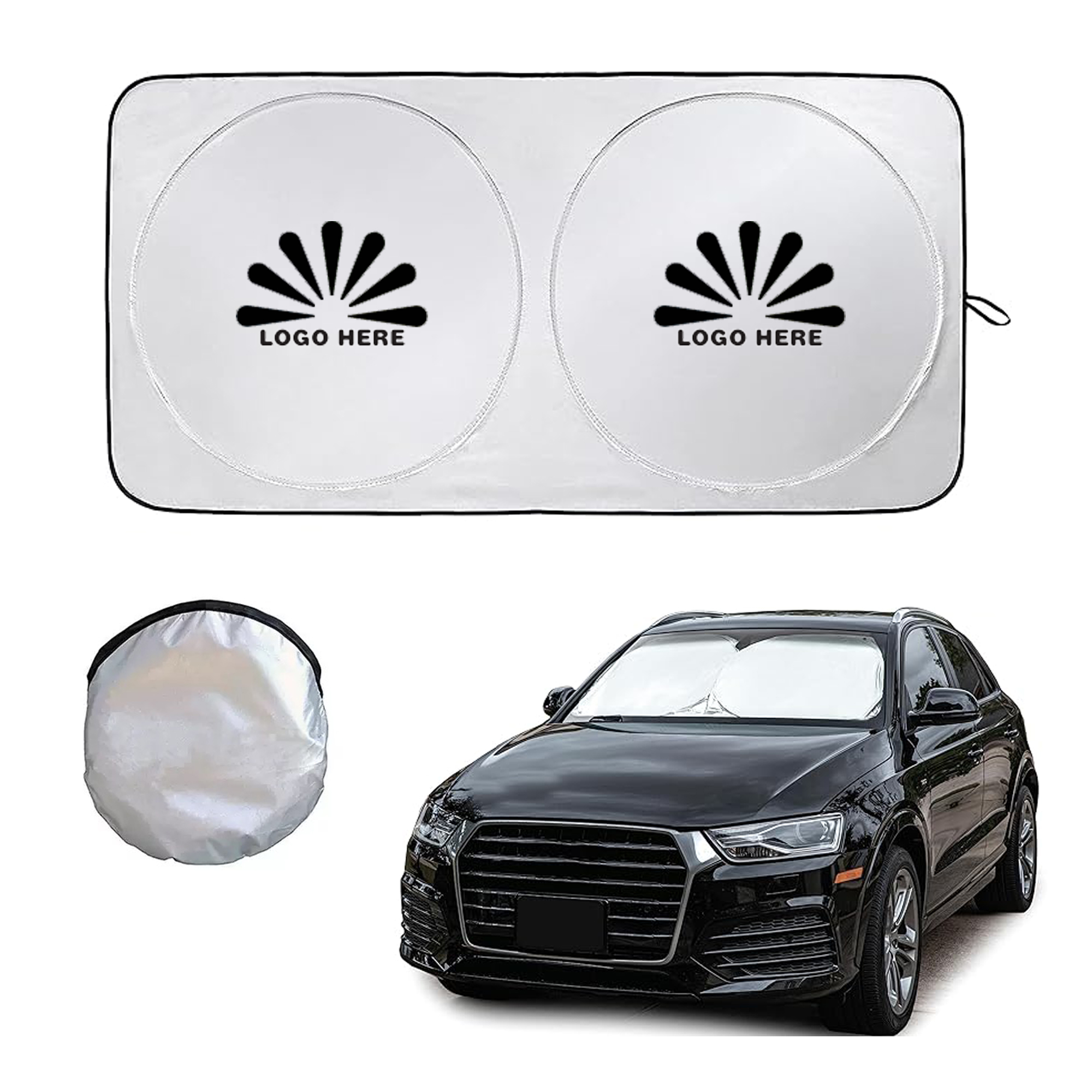 Portable UV-Blocking Car Sunshade 2