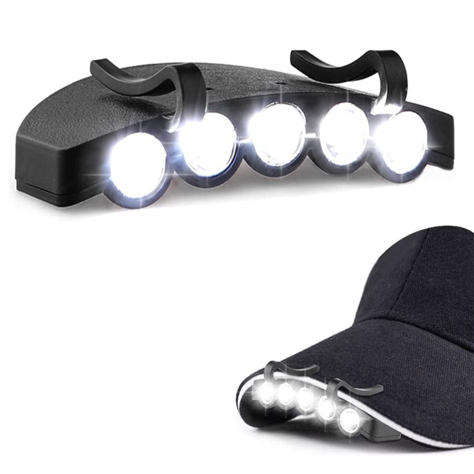 Functional Working LED Cap Lights 2