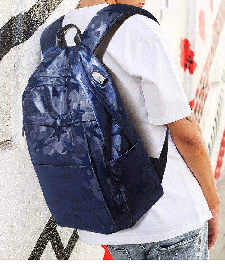 Simple Travel Laptops Backpacks With USB Charging Port 11