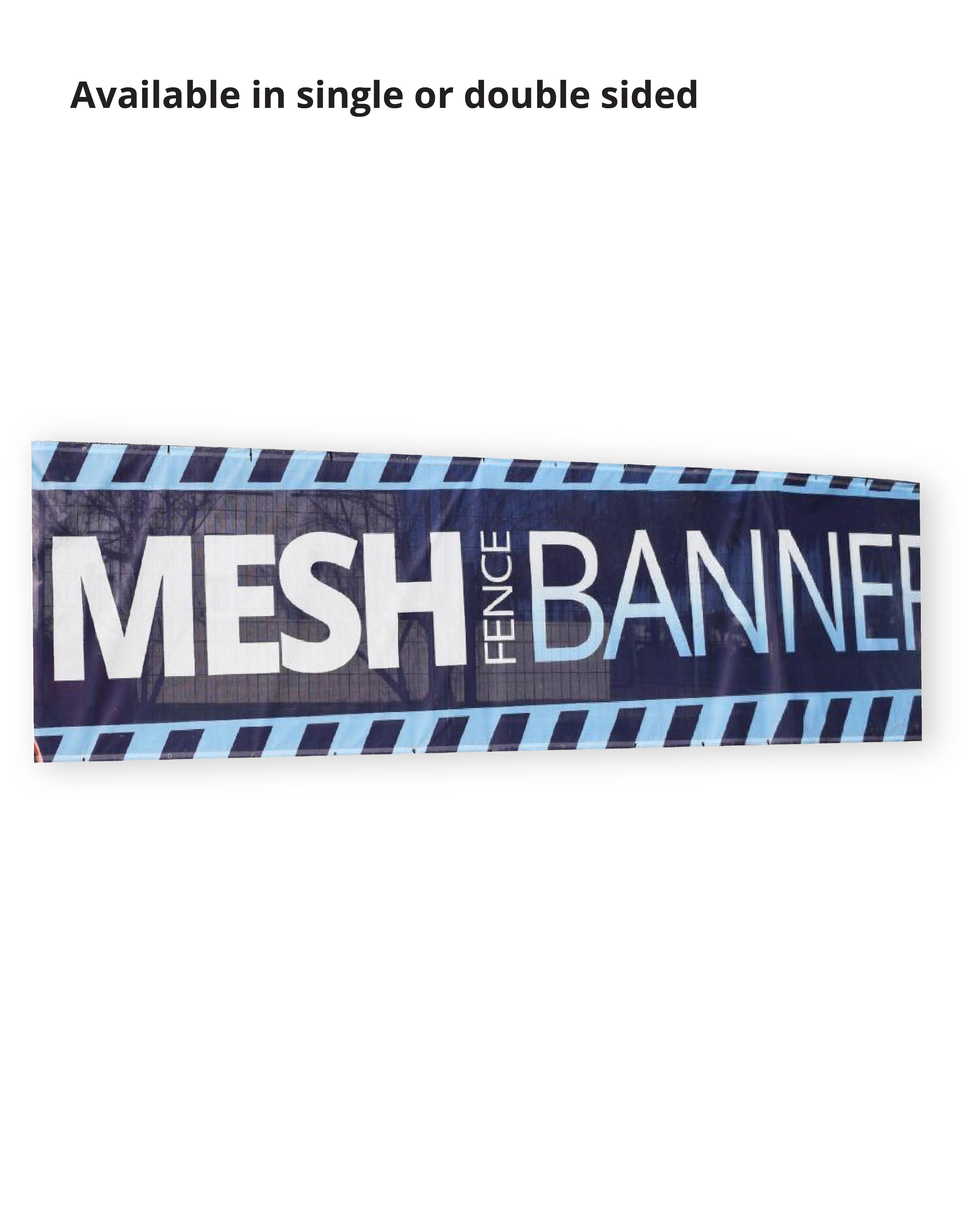 Mesh Banner Single Sided (3ft x 5ft) 4