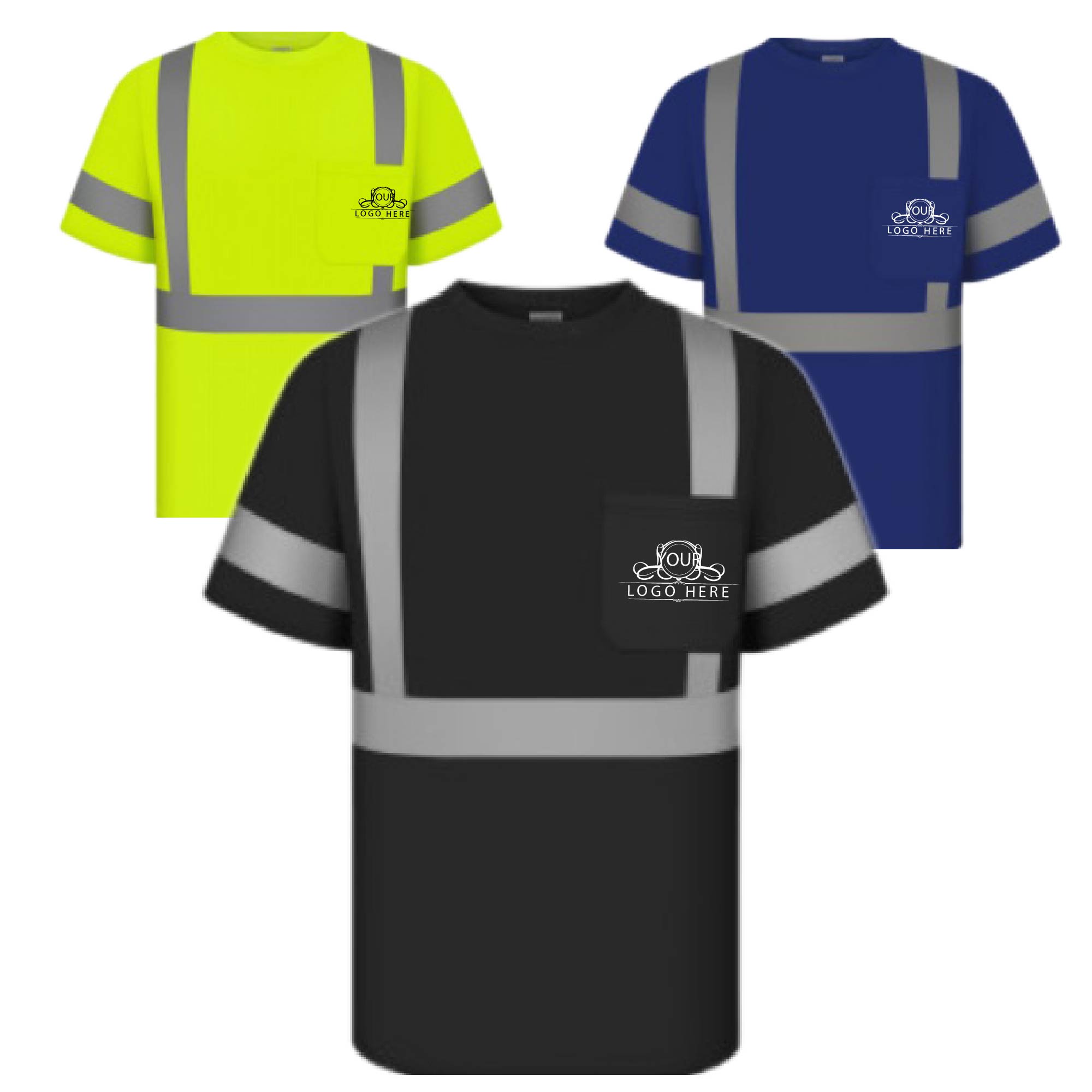 High Visibility Reflective Safety T-Shirt 2