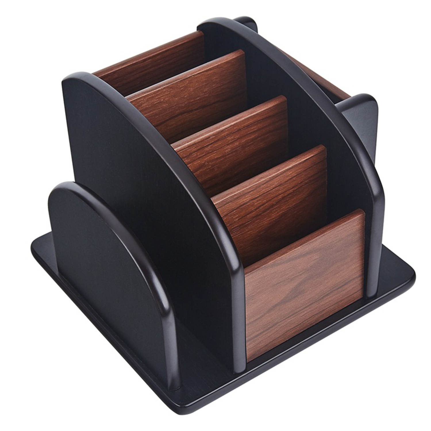Office Wood Stationery Supplies Desk Organizer 2