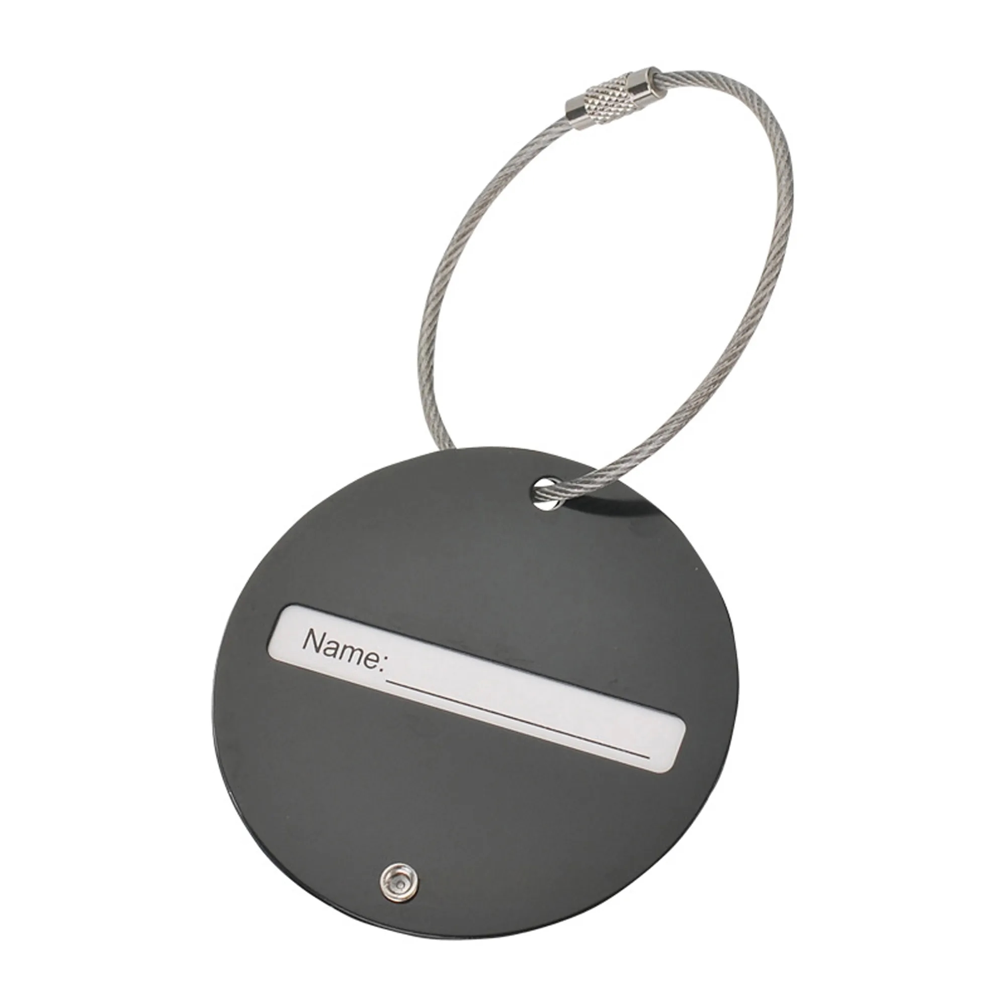Custom Aluminum Luggage Tag 1