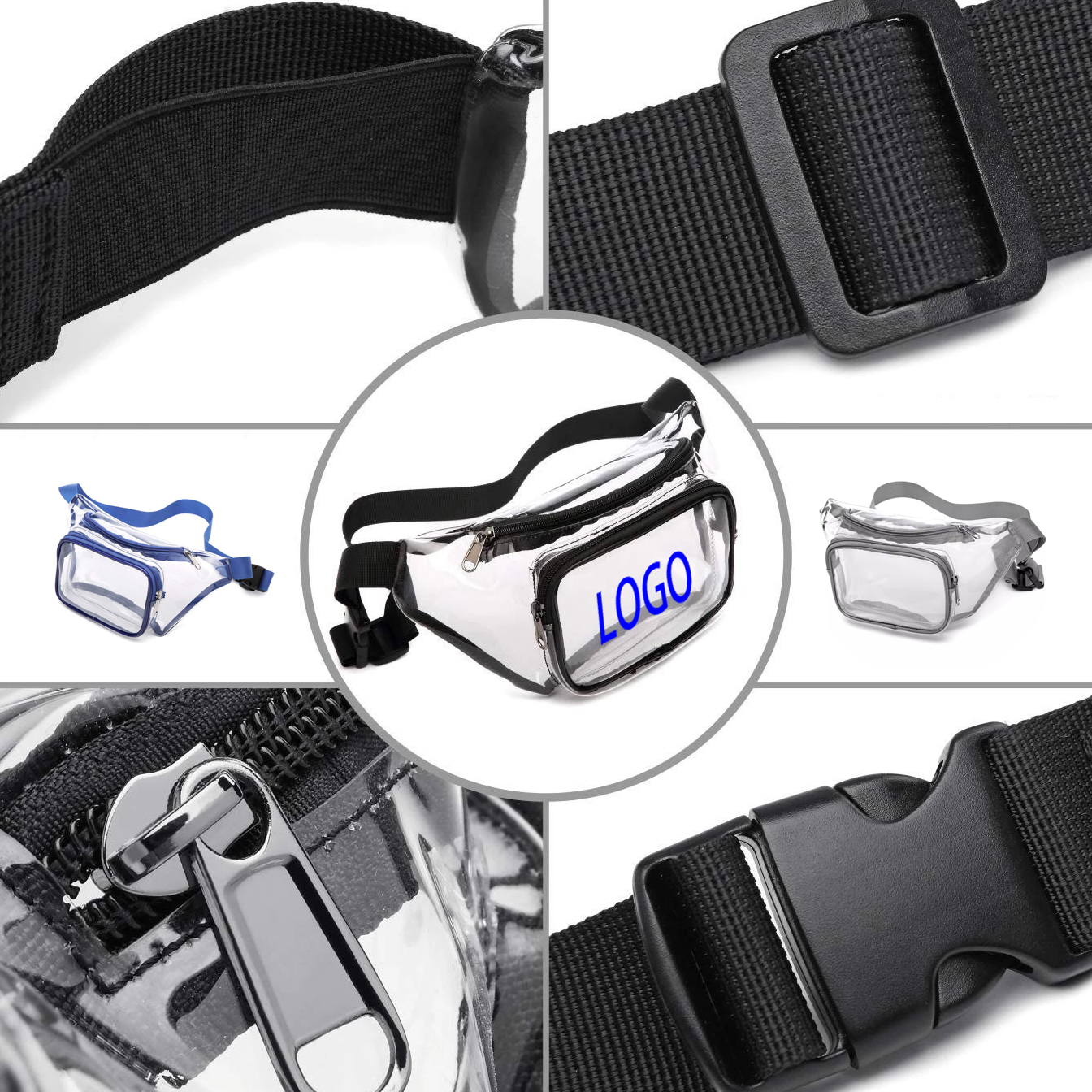 PVC Clear Fanny Pack 1