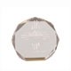 5 Inch Gold Octagon Acrylic Award 2