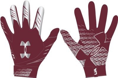 Men's UA F7 Football Gloves 6