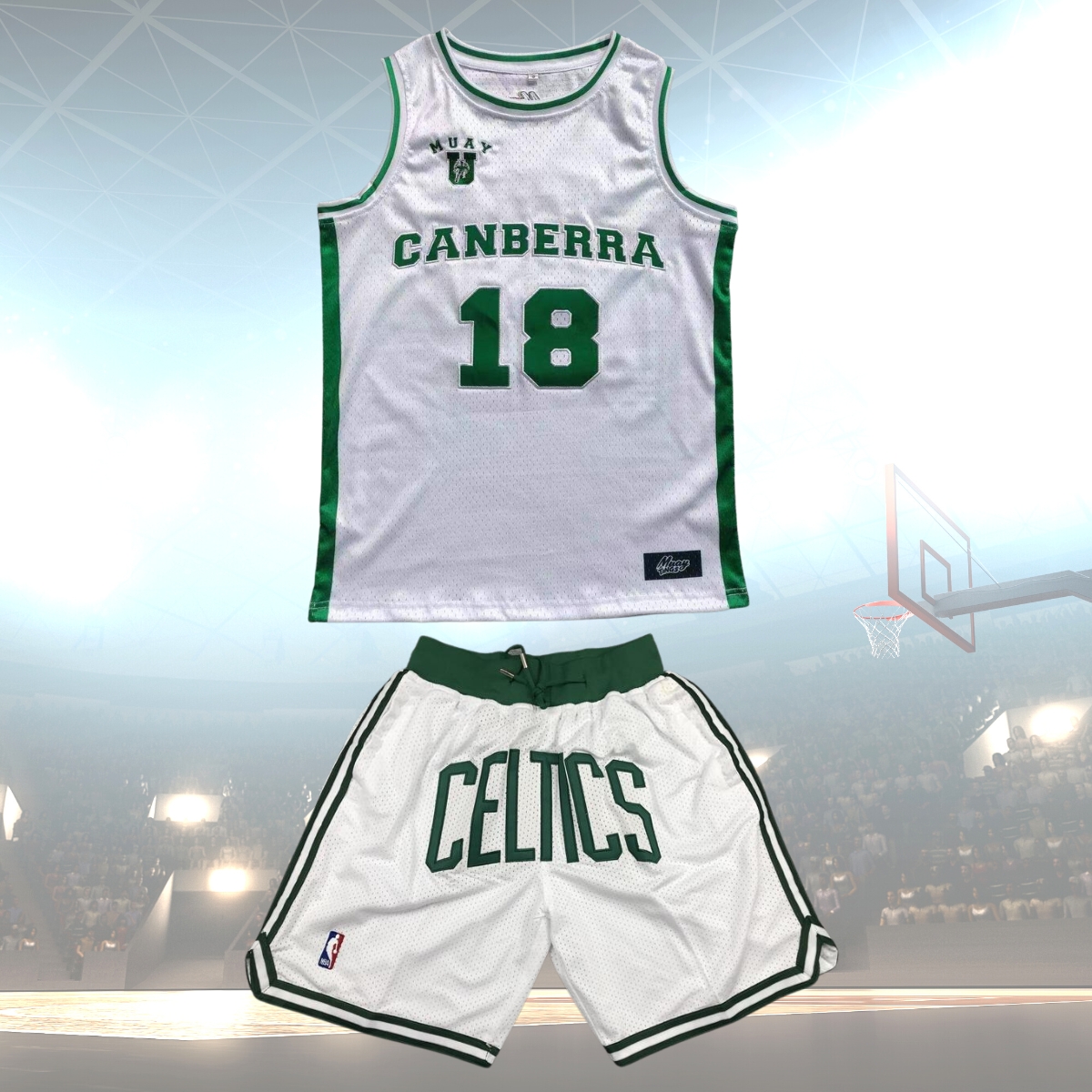 UPHILL™ Tackle Twill Basketball Uniform - Jersey & Shorts 2