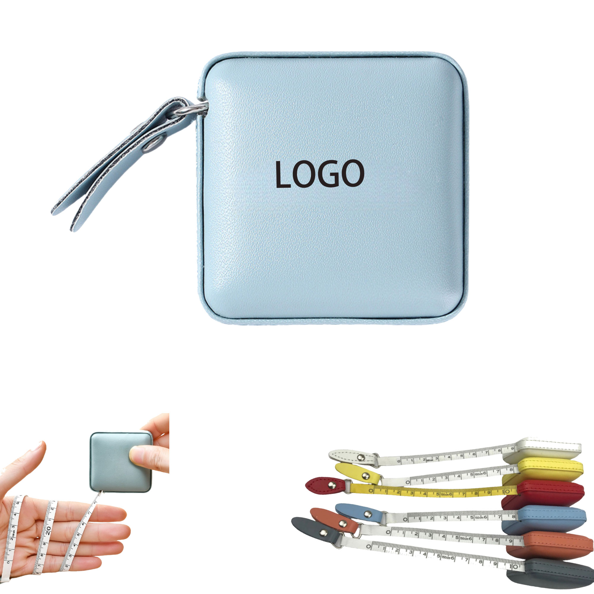 Retractable 60 Inch Soft Mini Measuring Tape 2