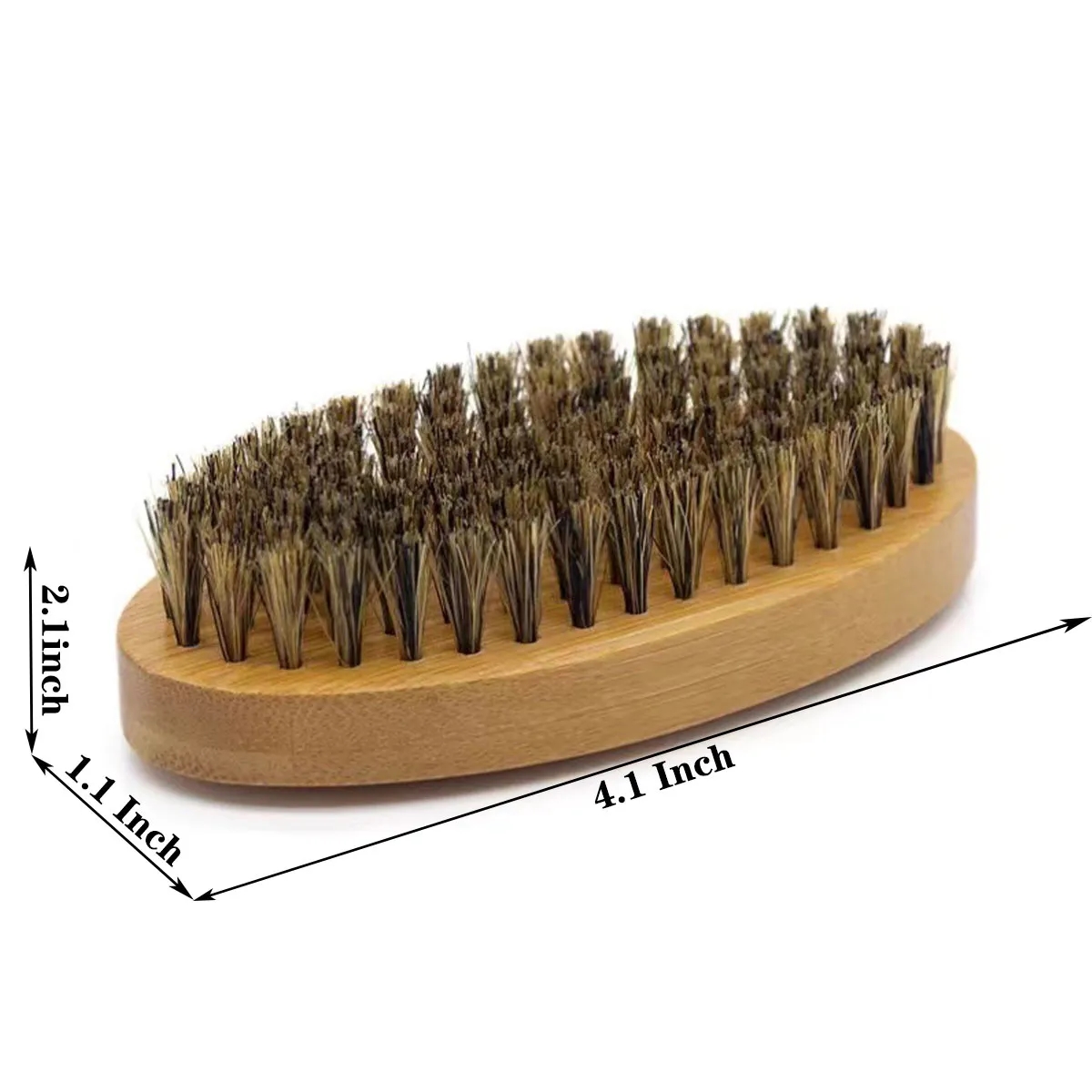 Premium Medium Soft Wave Boar Bristle Brush Beard 2