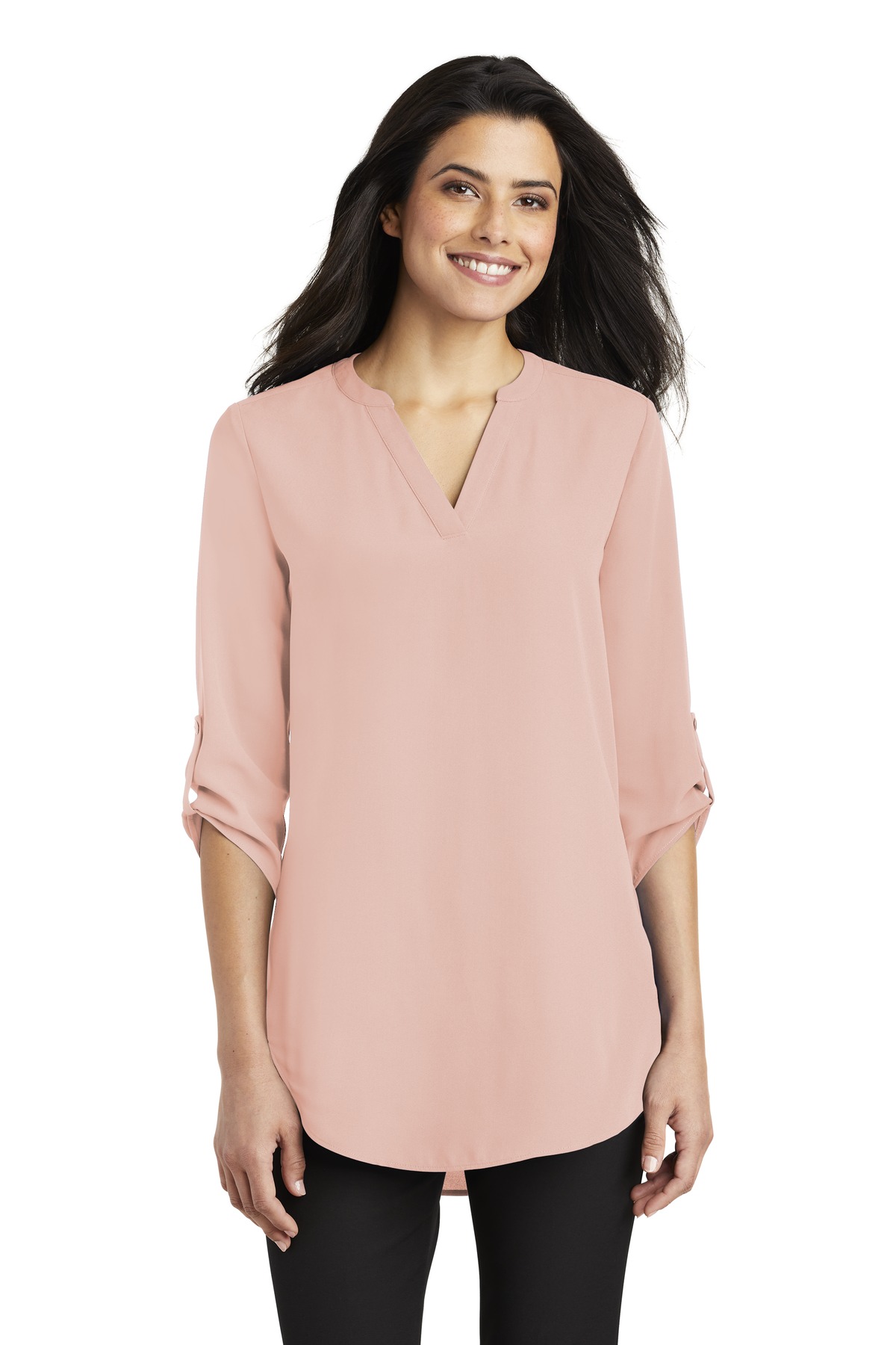 Port Authority Women's 3/4-Sleeve Tunic Blouse. LW701 18