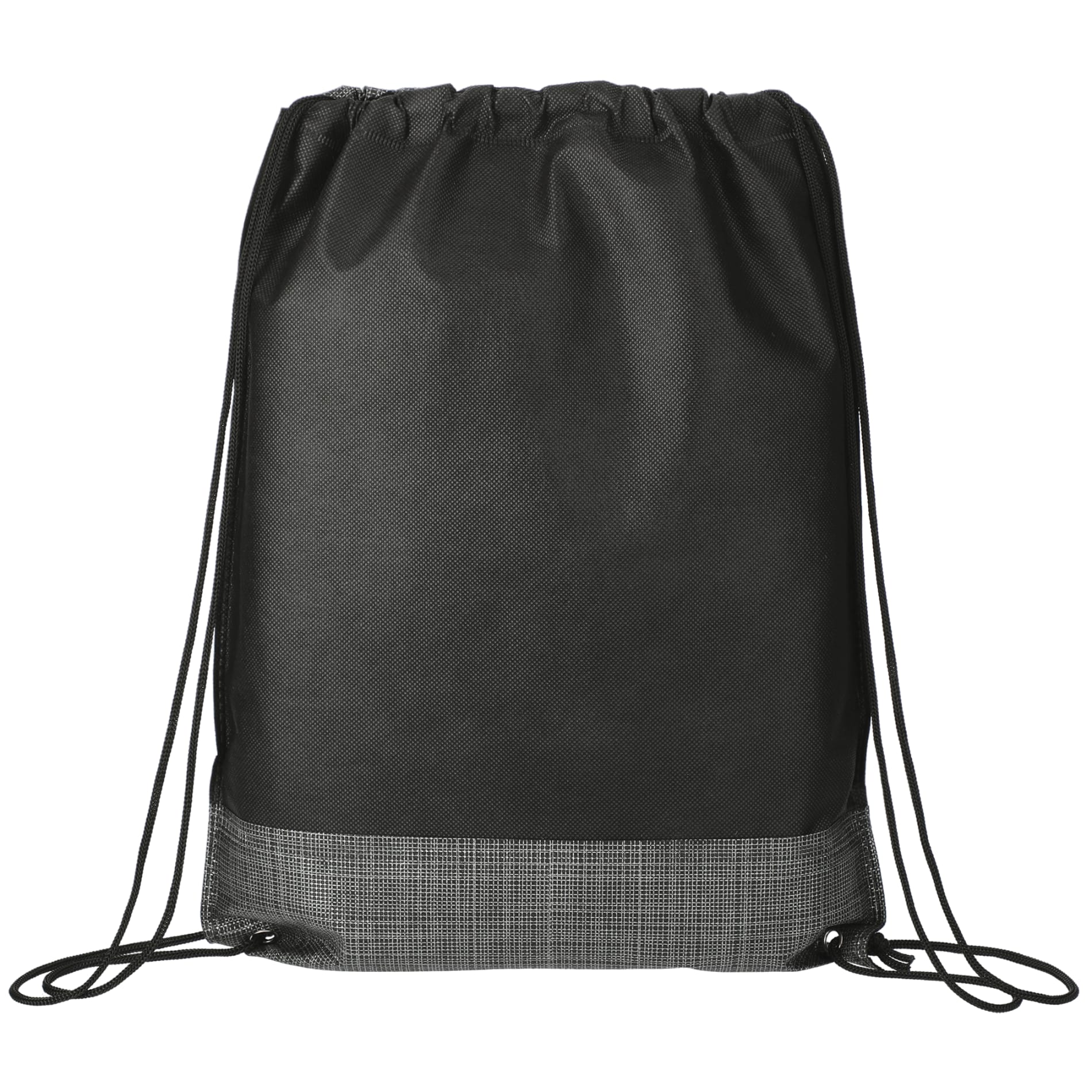 Crossweave Heat Sealed Drawstring Bag 38