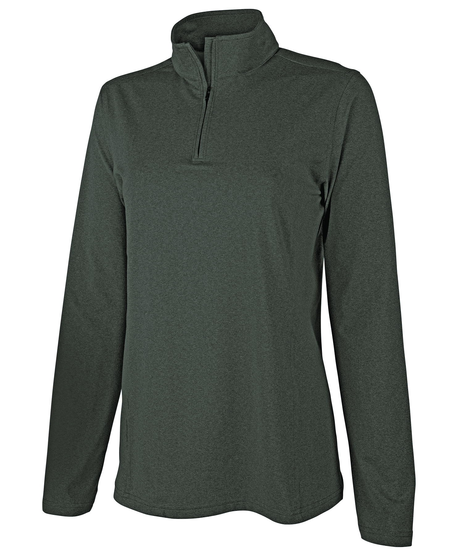 Women's Heathered Eco-Logic Stretch Quarter Zip