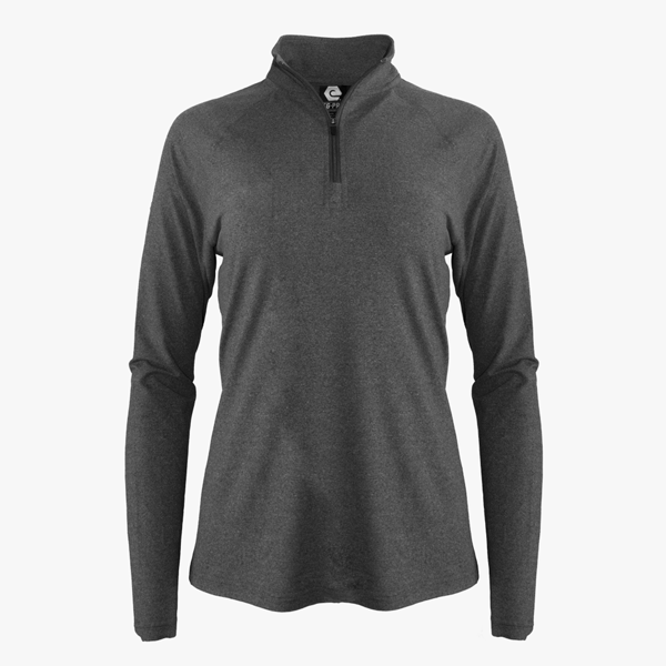 #K252 / Evo Heather Women's 1/4 Zip 2