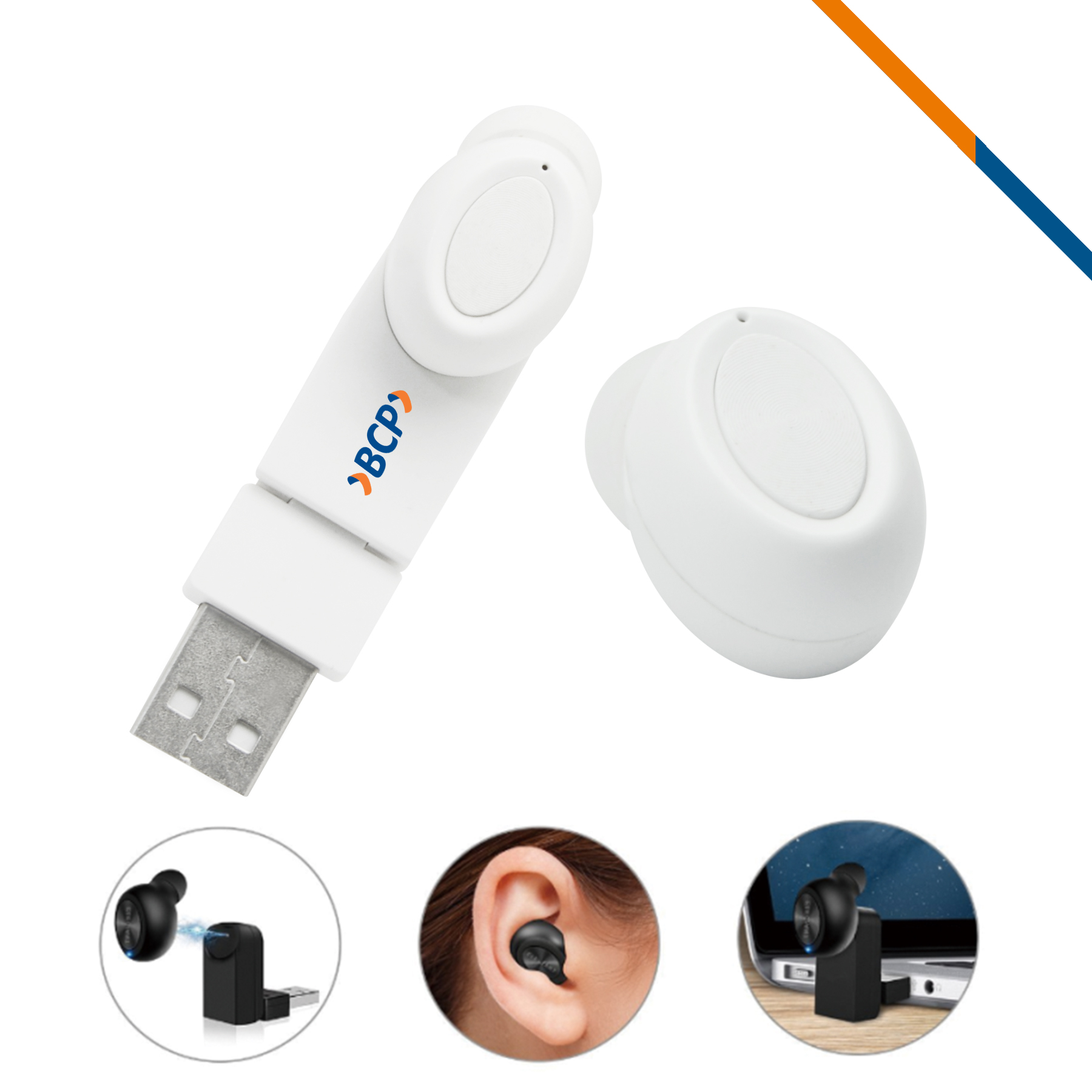 Emerald Bluetooth Headset 3