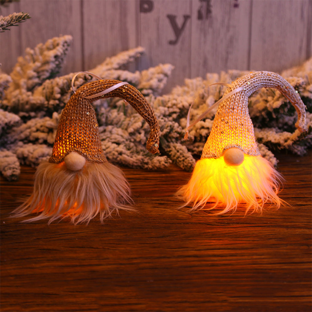 Christmas Rudolph Forest Doll With LED Lamp 2