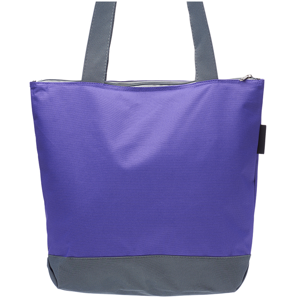 The Go Getter Two-tone Tote Bags - 16"W x 14"H 15