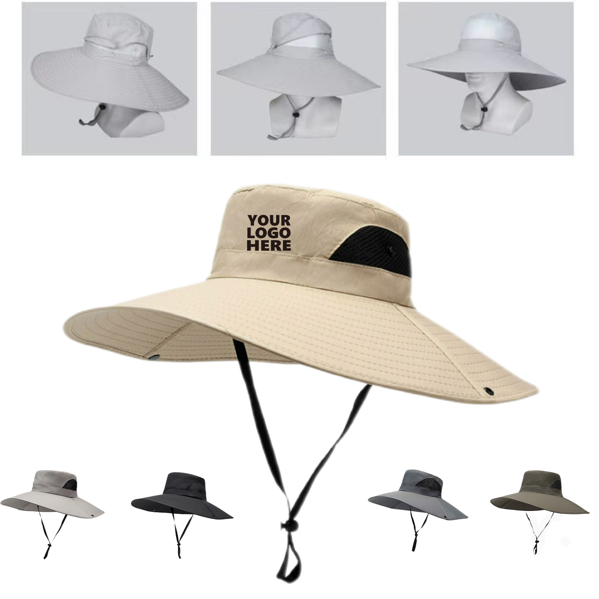 Fisherman's Drawstring Hat 2