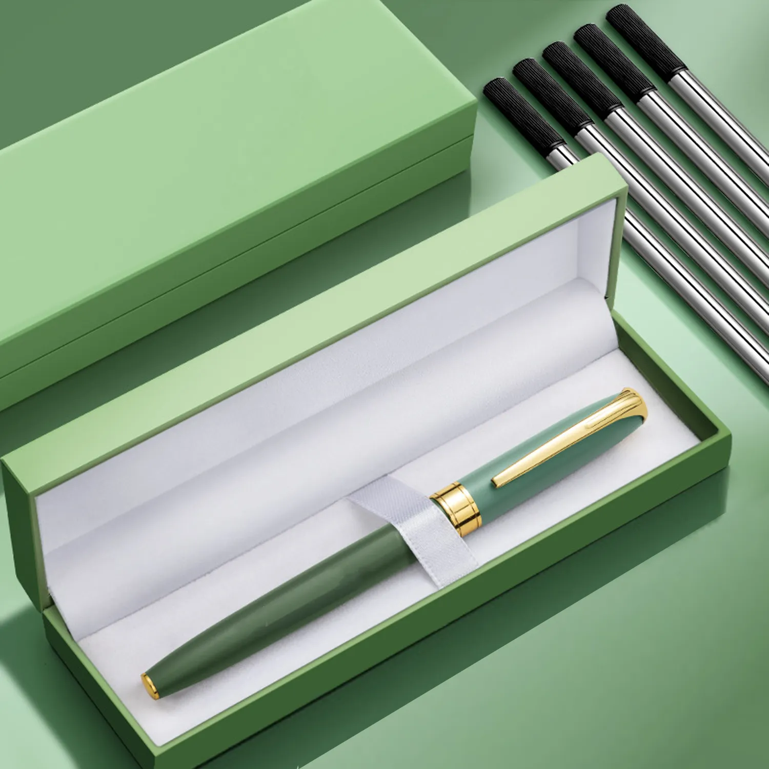 Metal Ballpoint Pen Gift Set for Men & Women 2