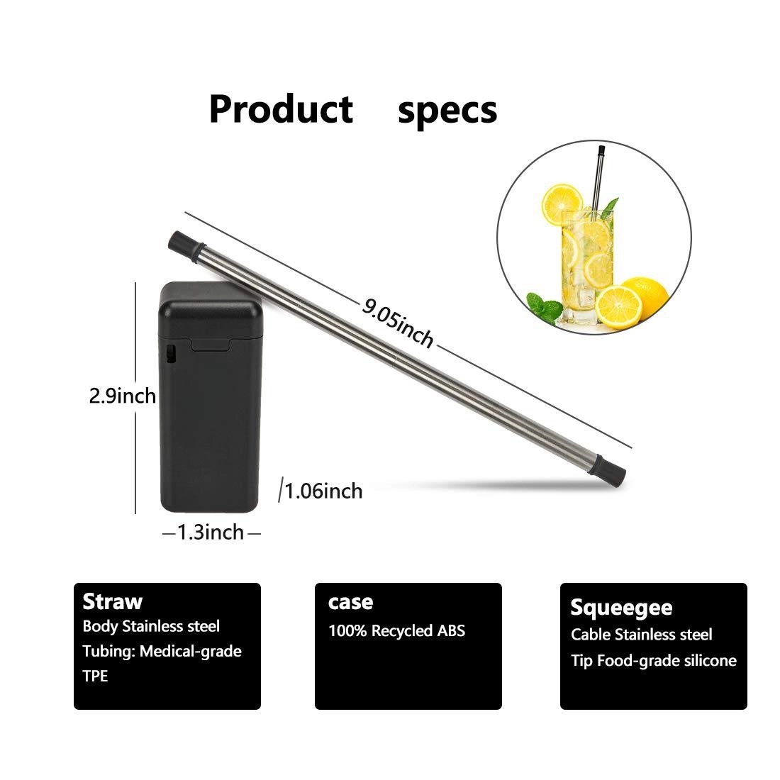 Folding Telescopic Straws 5