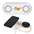Twin Deck 2-in-1 Wireless Charger with Ambient Light 4