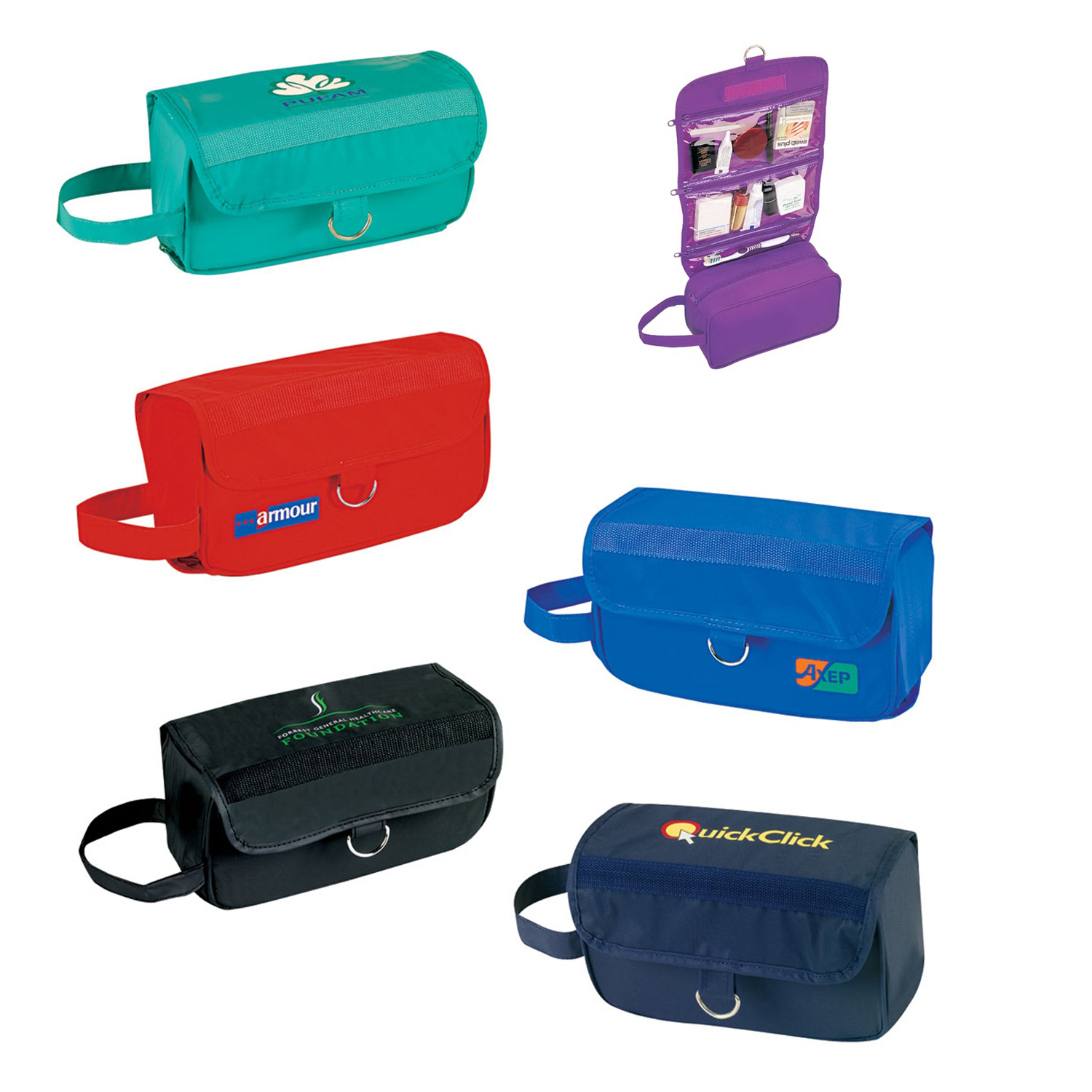 Traveler Roll-up Toiletry / Travel Kit Bag 2