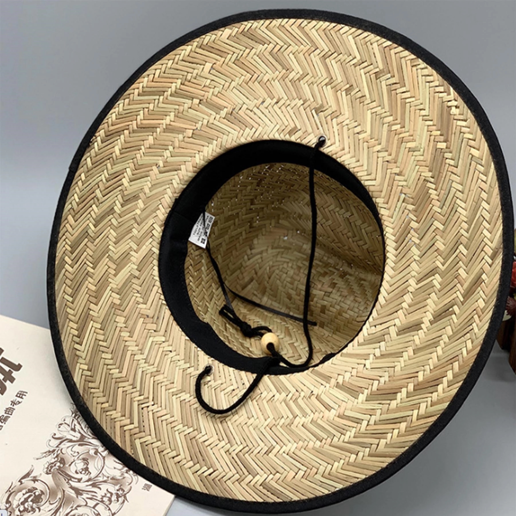 Classic Straw Lifeguard Hat 3