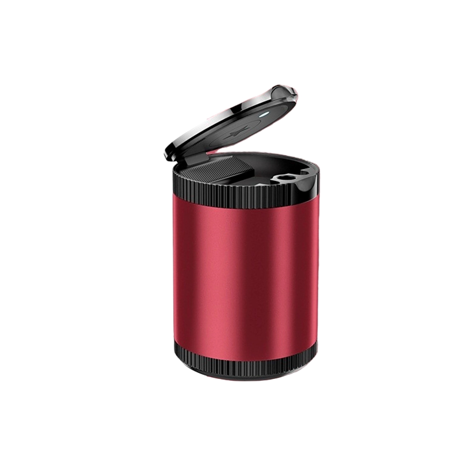 One-Button Open Lid Lighted Car Ashtray 5