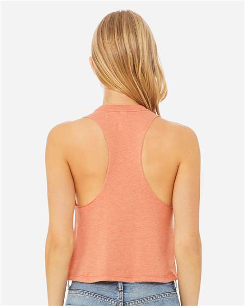 Women's Racerback Crop Tank - 6682 20