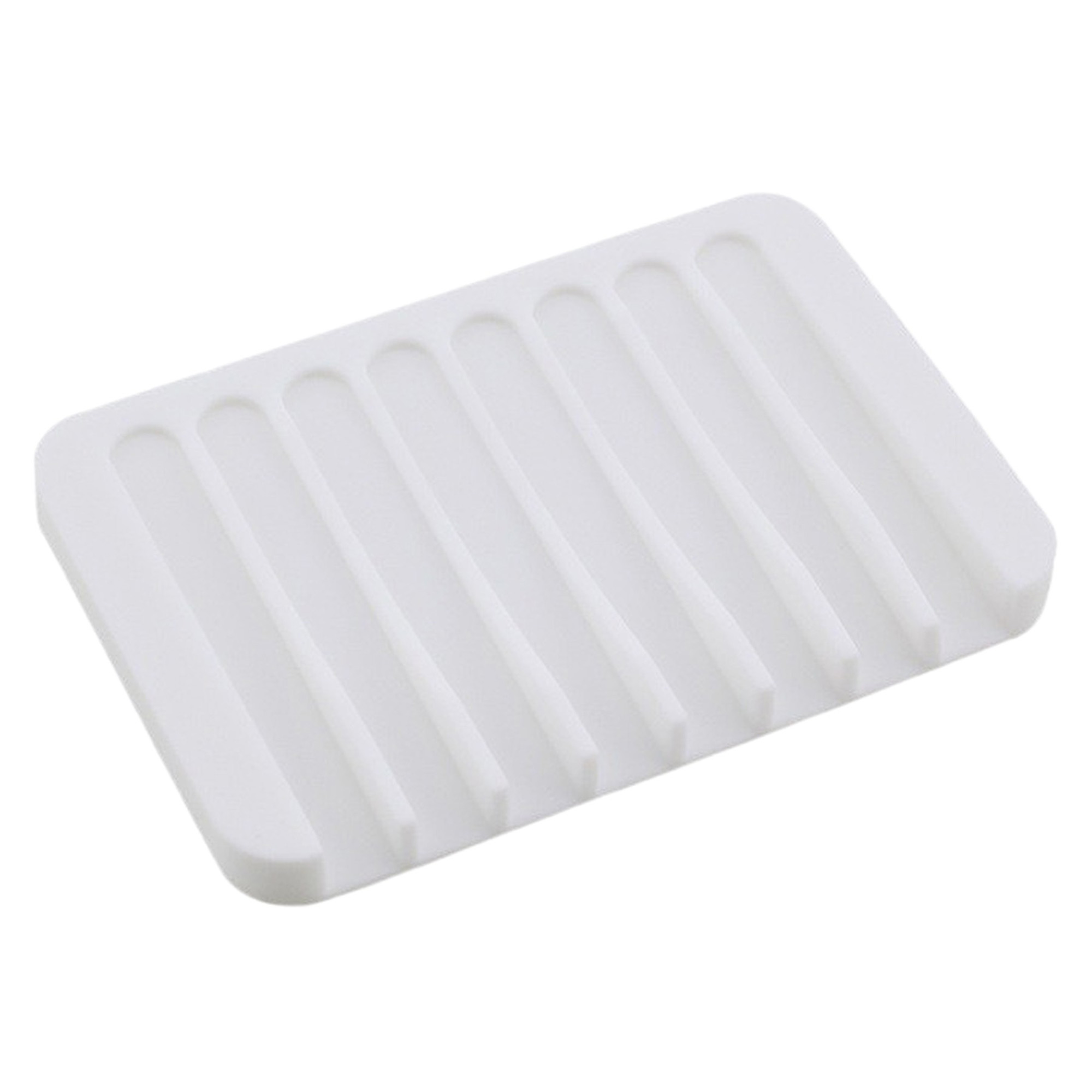 Silicone Bathroom Soap Shelving Saver Holder 13