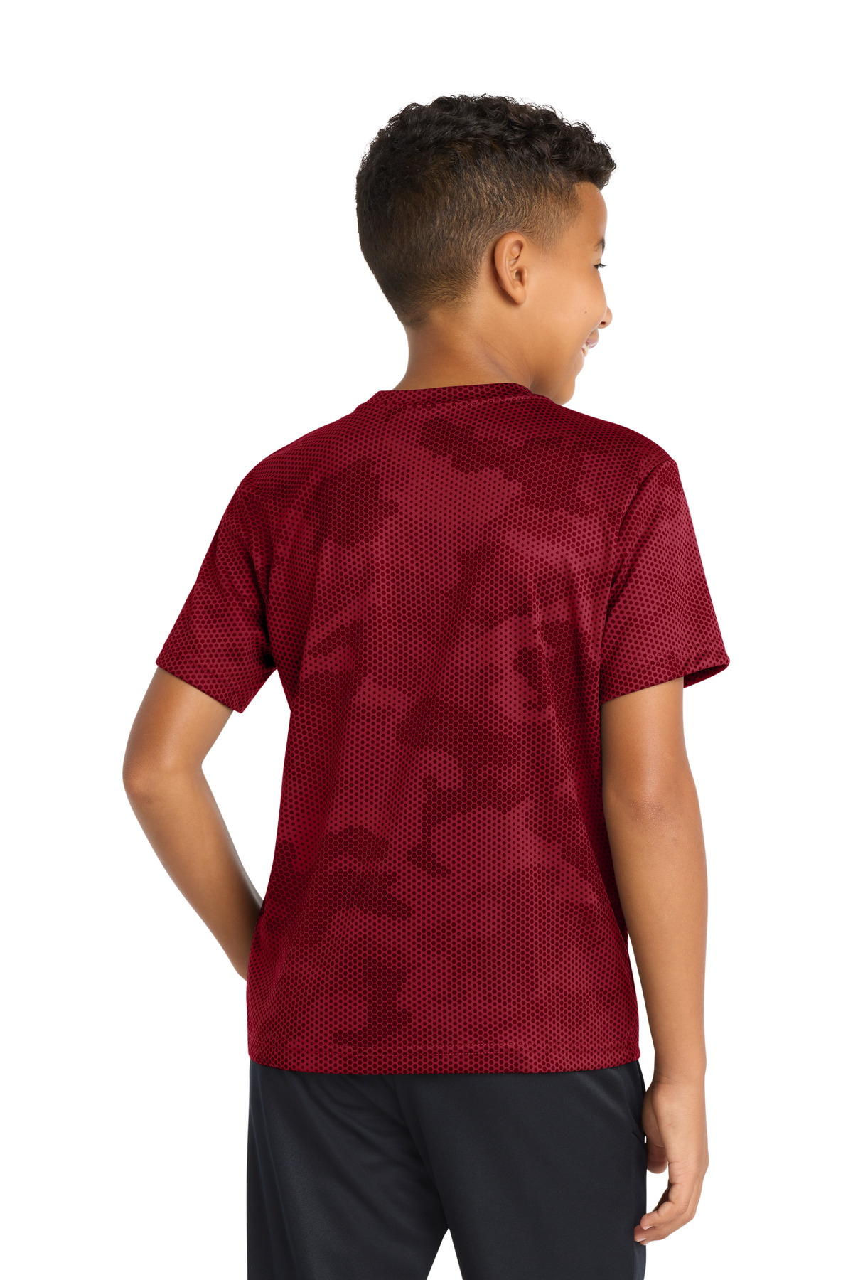 Sport-Tek Youth CamoHex Tee. YST370 48