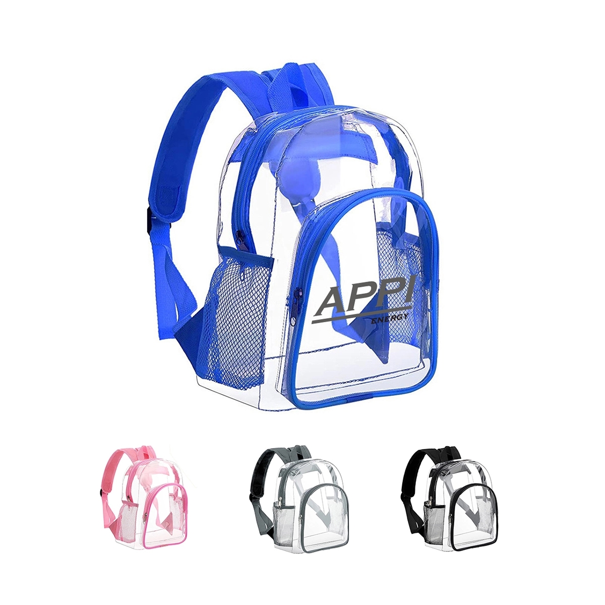 College Transparent Large Bookbag 1
