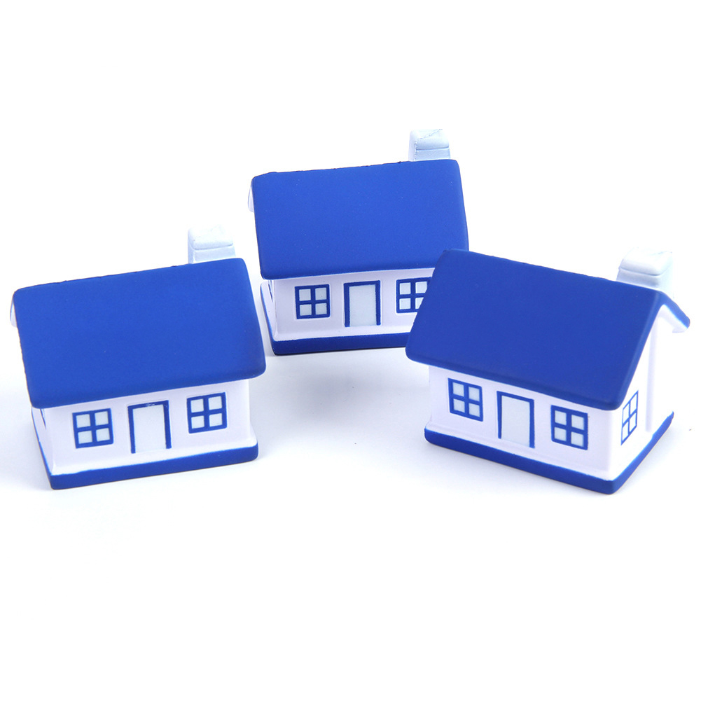 Mini House Squeeze Toy Stress Reliever 6