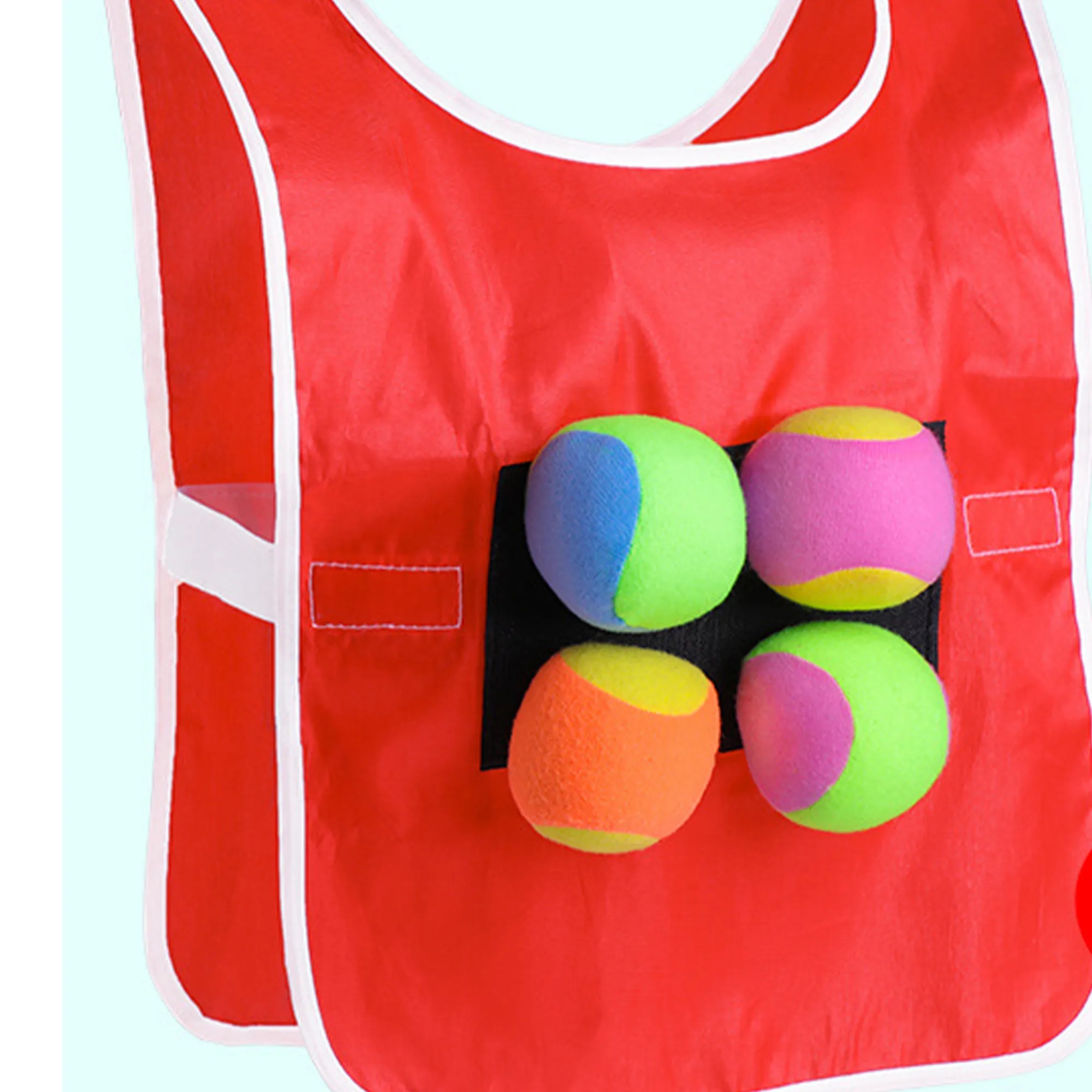 4 Sticky Balls and Vest for Kids Outdoor Activity Game MOQ50 2