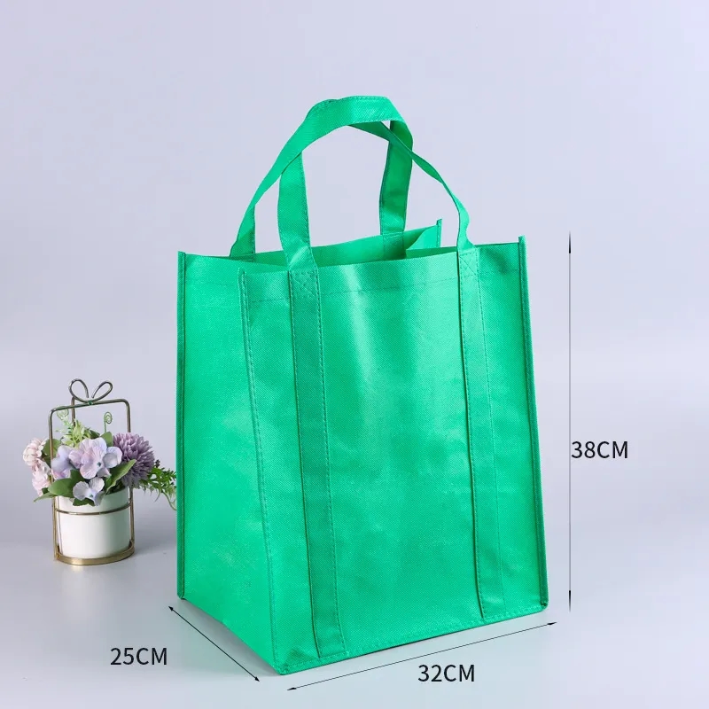 Rpet Non-woven shopper tote bag- 13 X 15 X 10 9