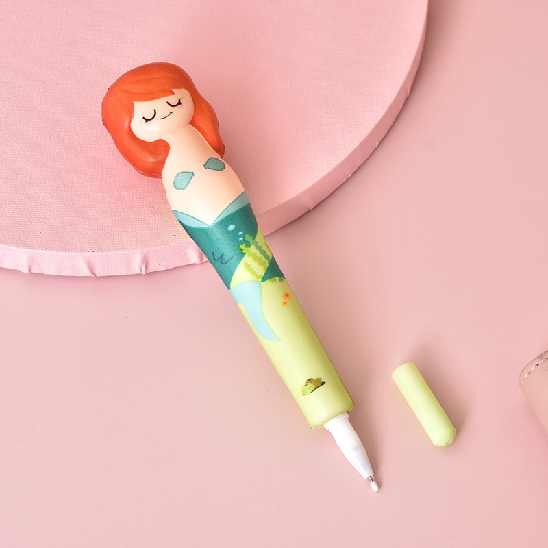 2 in 1 Squishy Flamingo Ball Pen and Squeeze Toy 8
