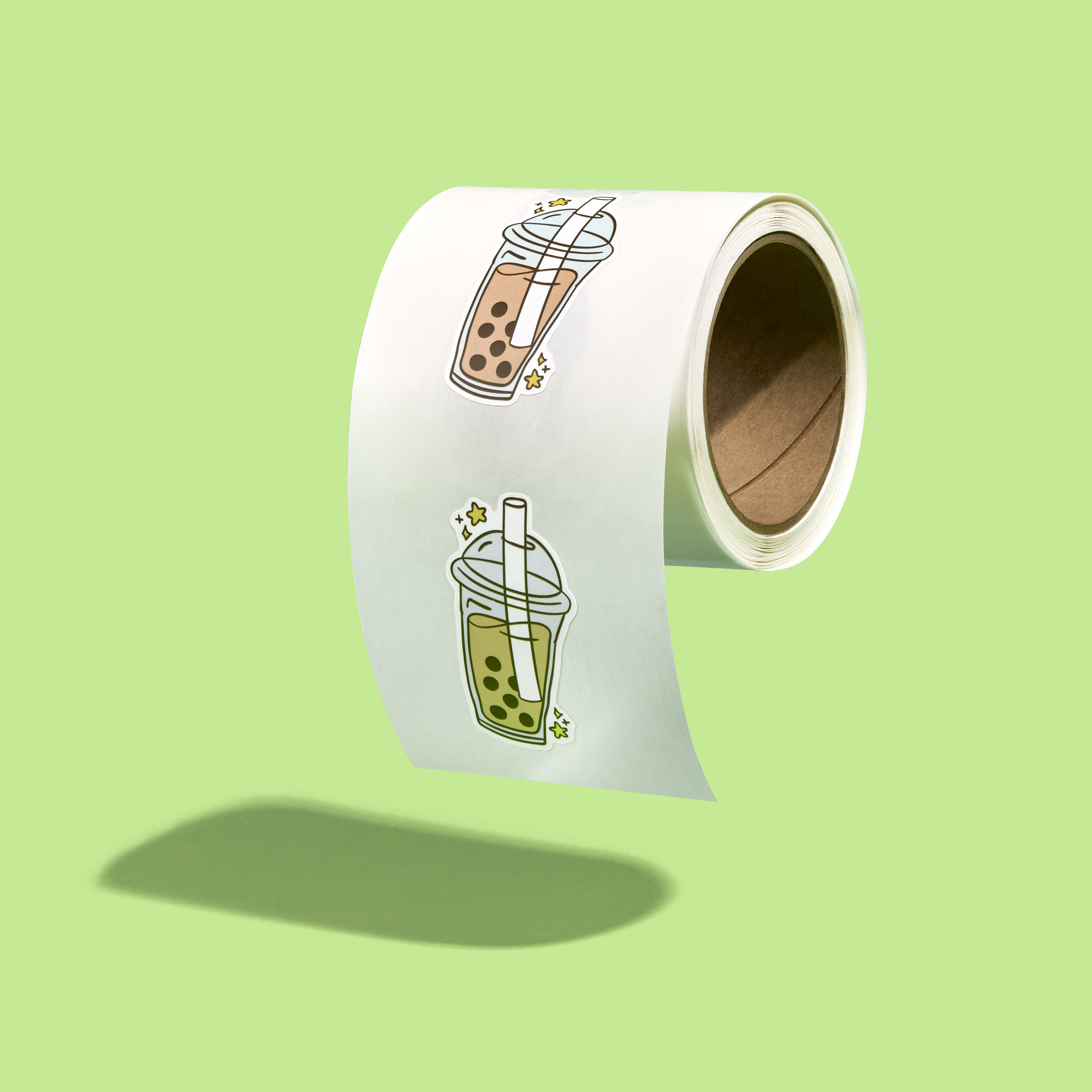 4"x4" Custom Sticker Roll (High Quantity) 1