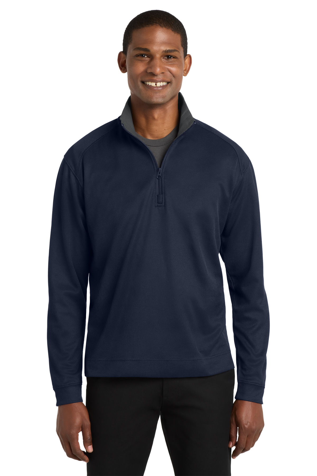 Port Authority Vertical Texture 1/4-Zip Pullover. K805 34