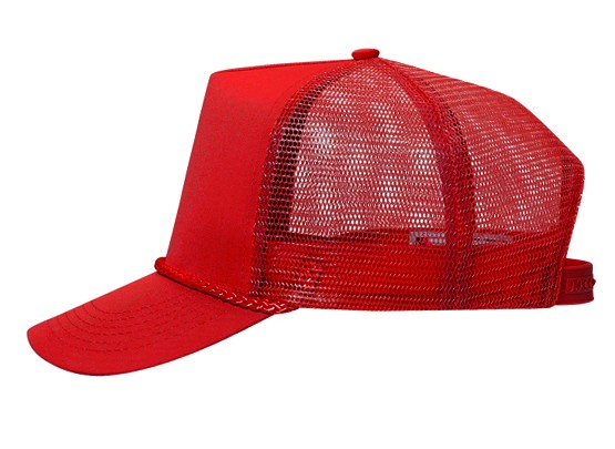 OTTO CAP® 5 Panel Mid Profile Mesh Back Trucker Hat 28