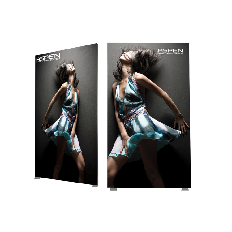 Comet Fabric Frame 5ft. H X 6ft. W Double Sided 1