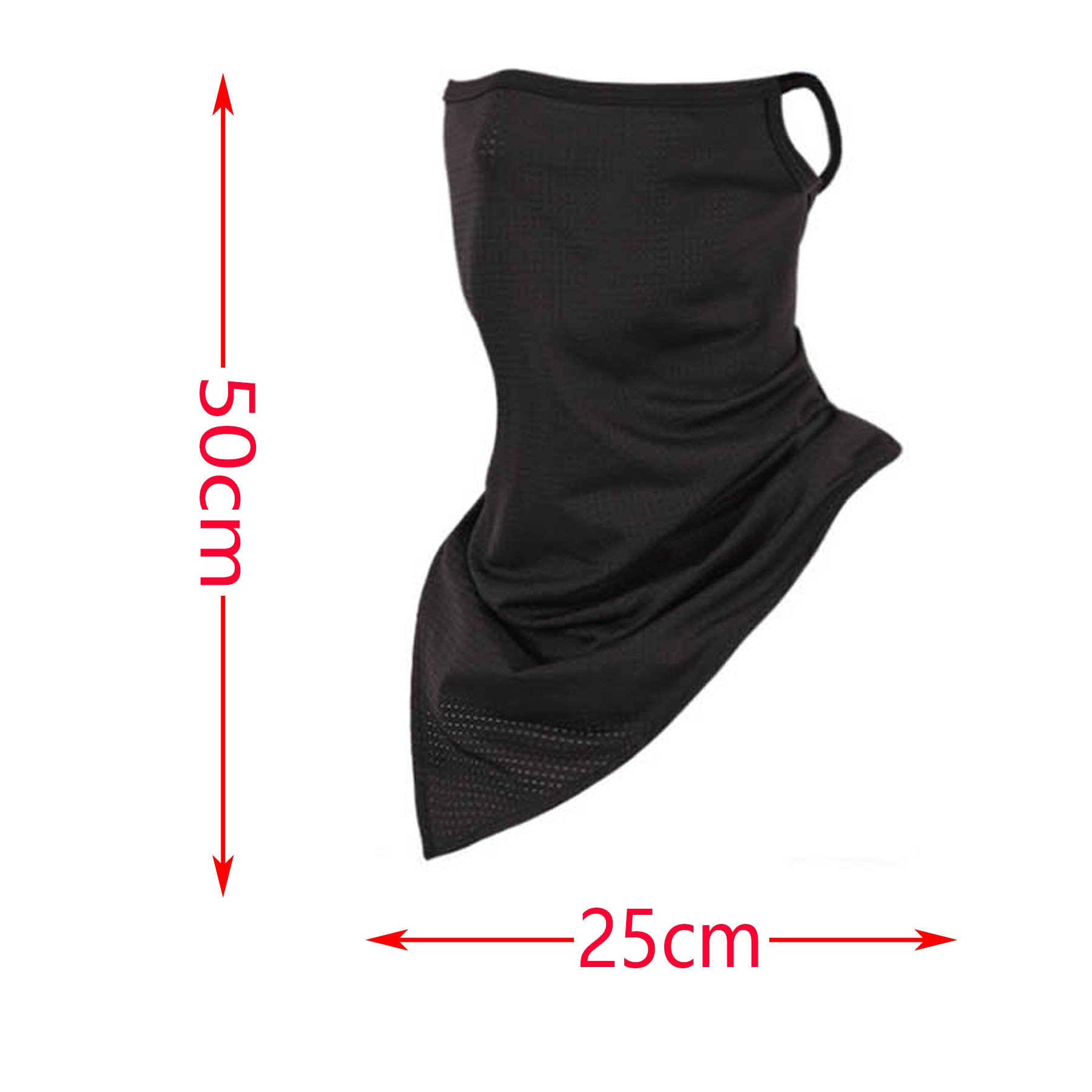 Triangle Coving Bandana With Ear Loops 2