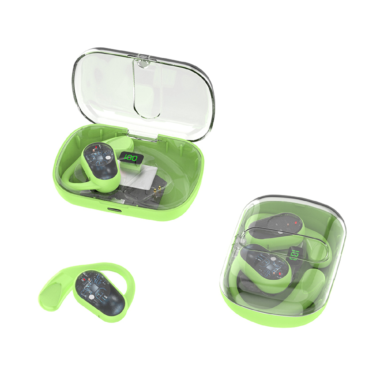 Wireless Bluetooth 5.3 TWS Earbuds with Charging Case 2