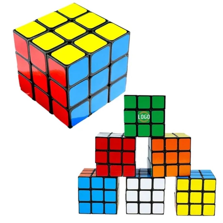 Rotating Speed Multicolor Puzzle Cube 3