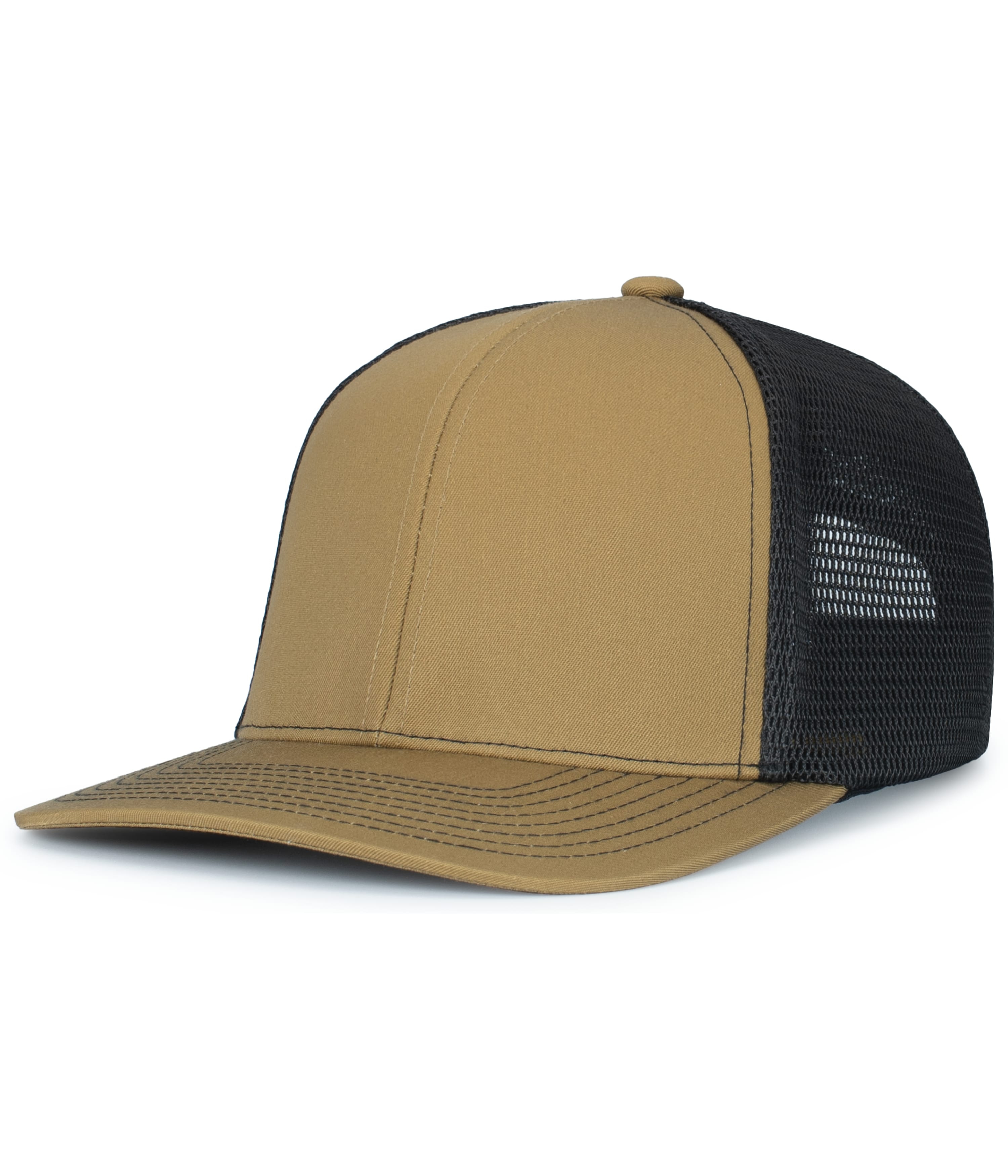 Contrast Stitch Trucker PacFlex Snapback Cap 15