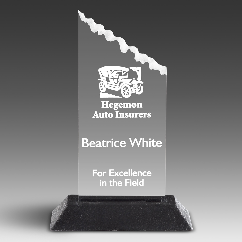 Pop Frosted Slope Pop-In Award (4 7/8"x6") 2