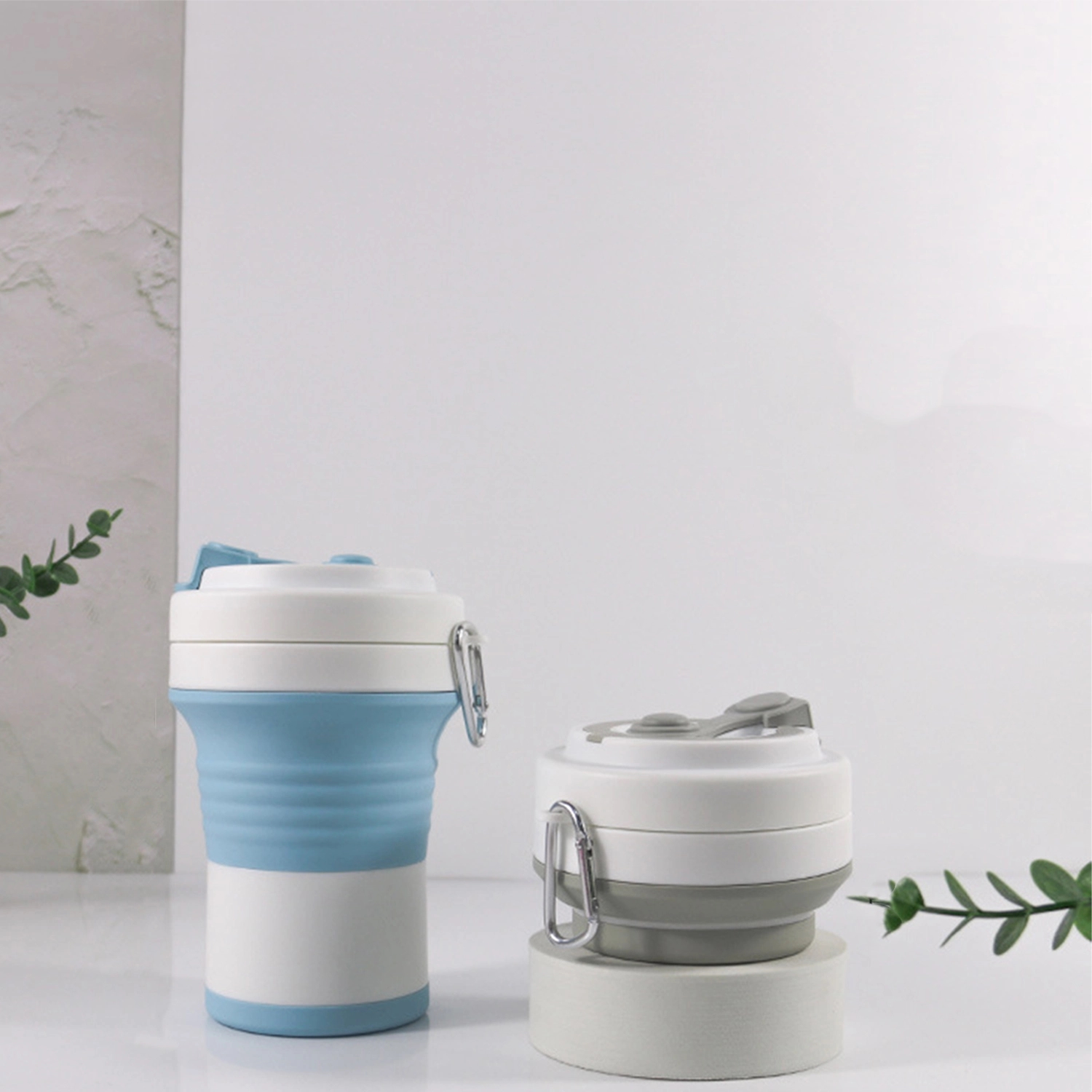 Folding Travel Sealed Silicone Water Cup 3