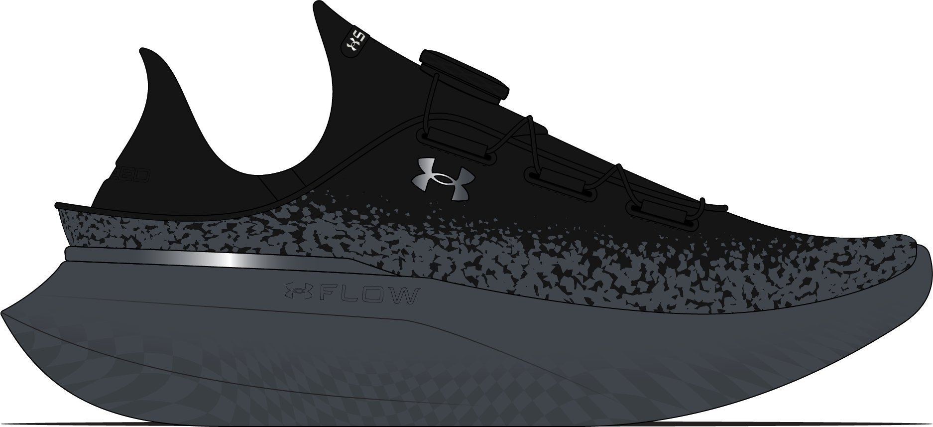 UA SlipSpeed Mega Unisex Shoes 4